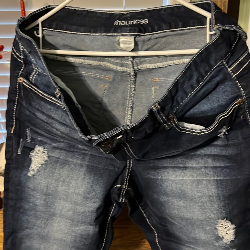 Maurice’s cropped jeans